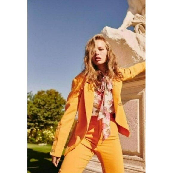 Keepsake the Label Orange Blazer Jacket - Picture 4 of 16